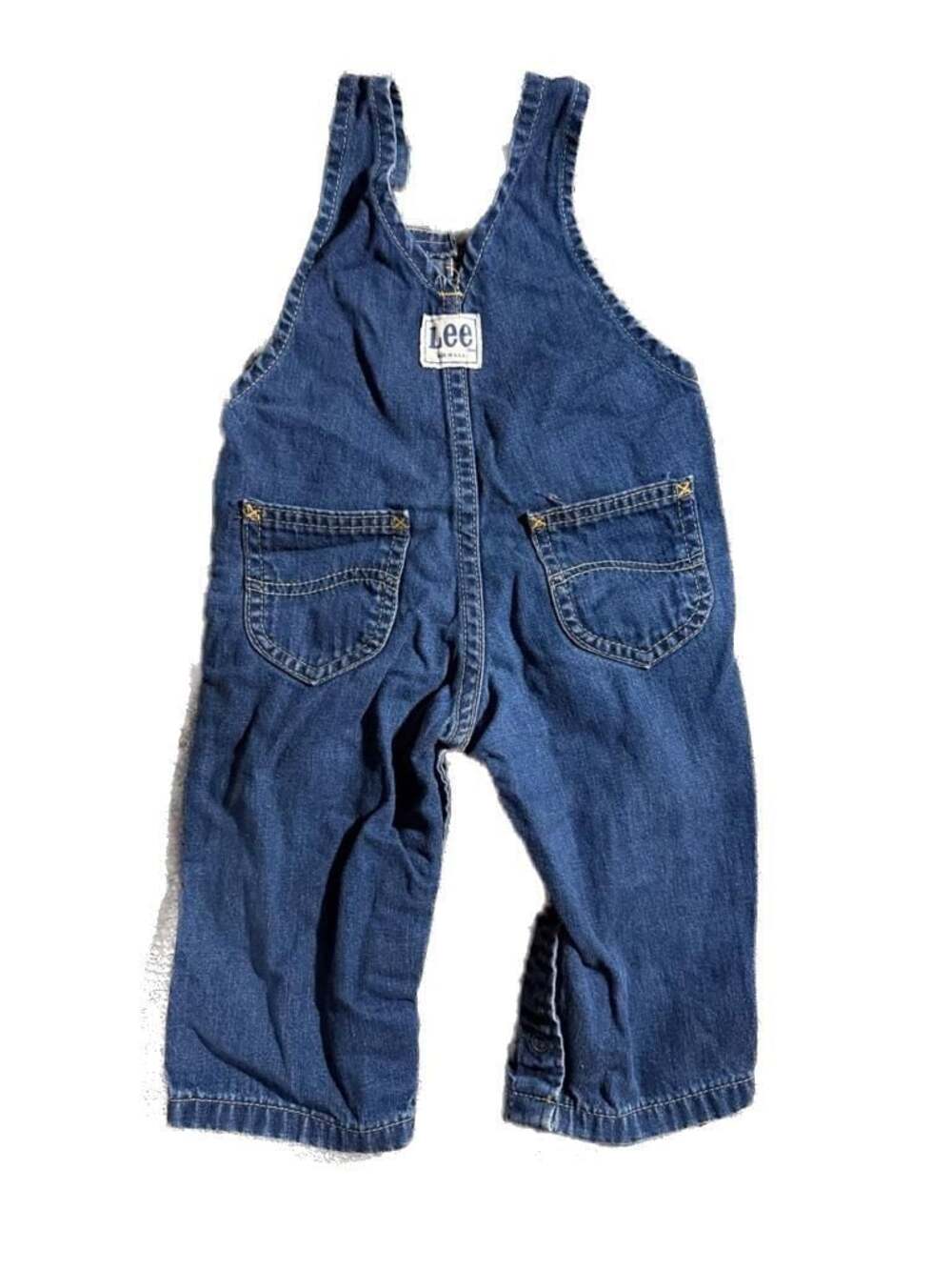 Vintage Lee Denim Overalls Size 18 Months Made‎ in USA